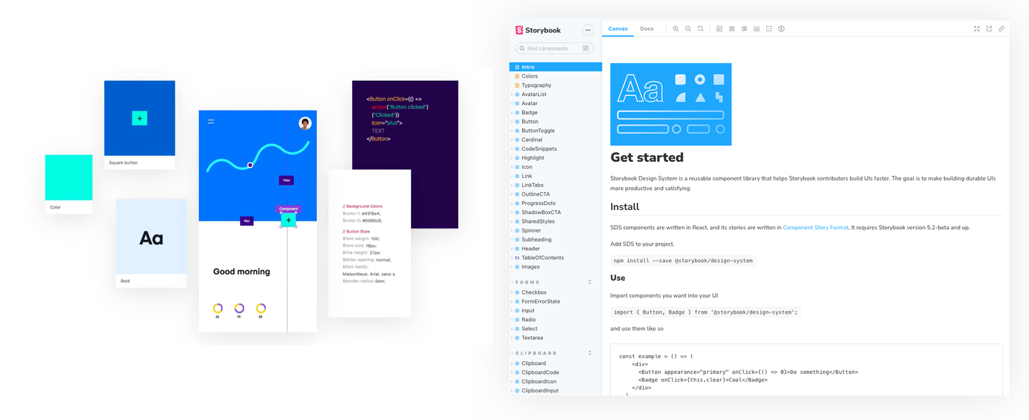 設計系統開發，由 Sketch 到 Invision DSM 再到 Storybook